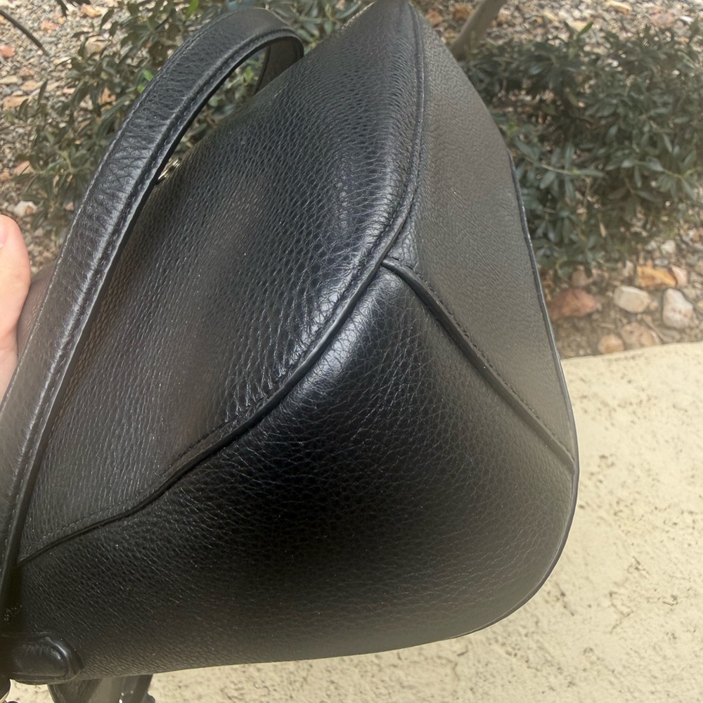 Kate Spade Black Pebbled Leather Shoulder Bag - Picture 5 of 8